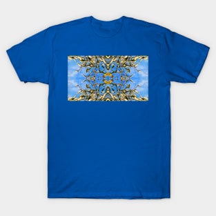 Bamboo and Snow Abstract 8 T-Shirt